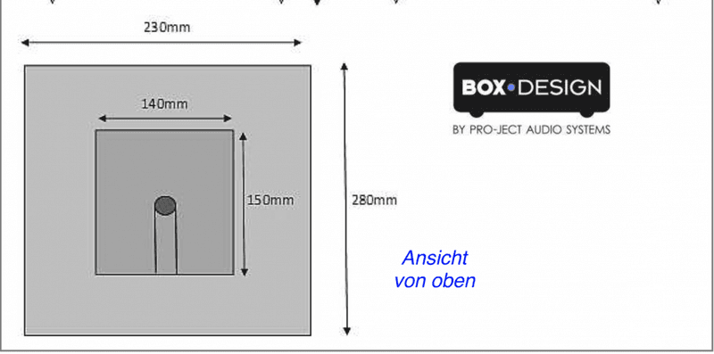 Pro-Ject Box Speakerstand 70