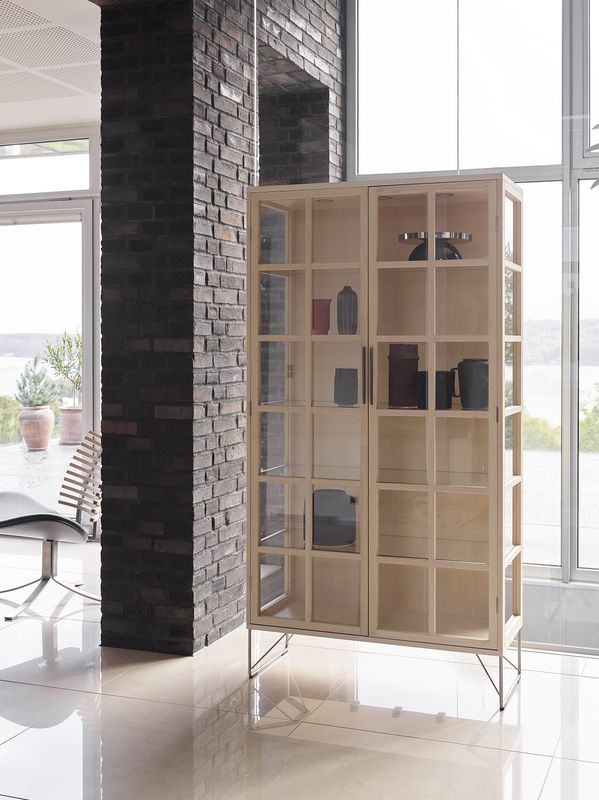 Naver Collection AK 2780/2782 Vitrineskap, Oljet Eik 