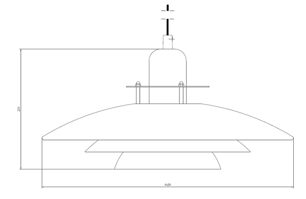 Hovedbilde Belid -Primus I pendel Hvit / messing