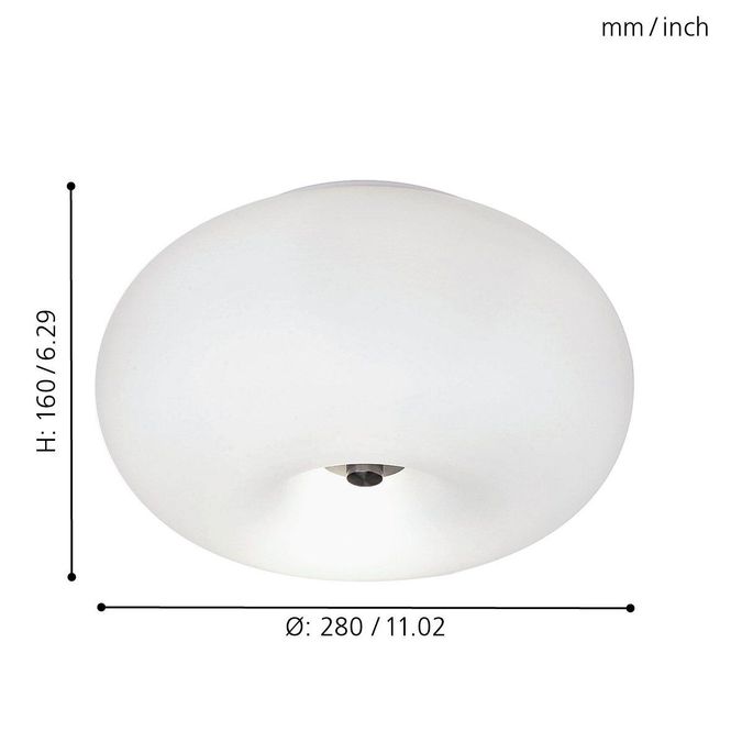 Hovedbilde Eglo Optica Plafond Ø28