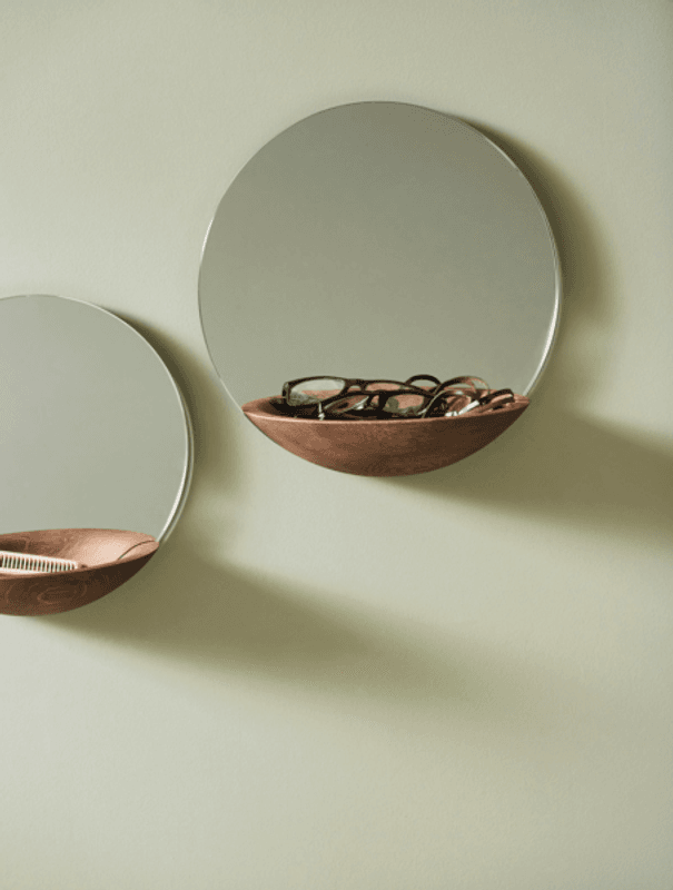 Woud pocket mirror large (utstilling)