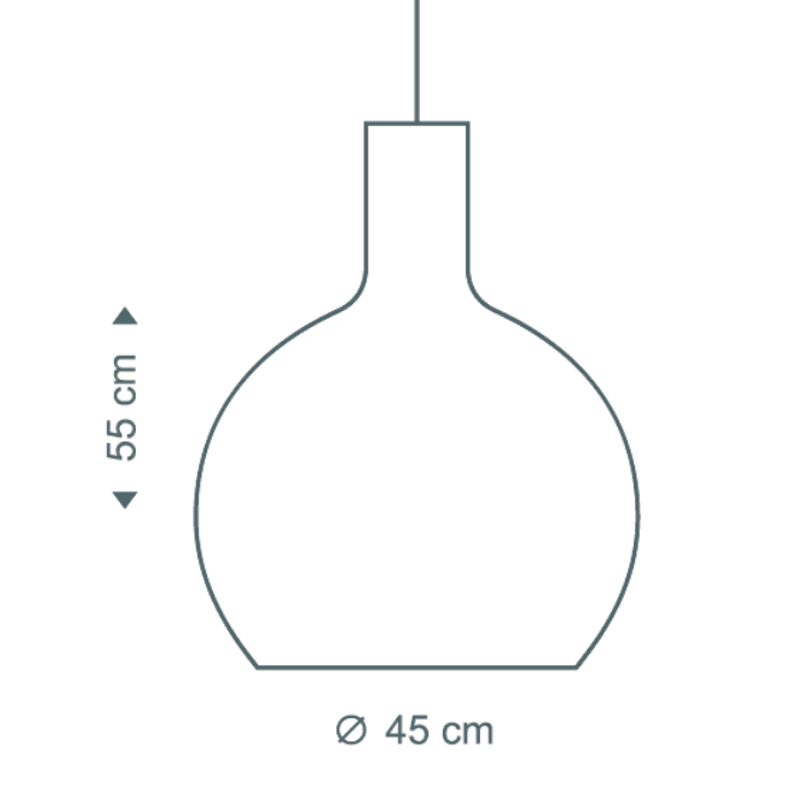 Secto Design Octo Small 4241 Pendel, Sort