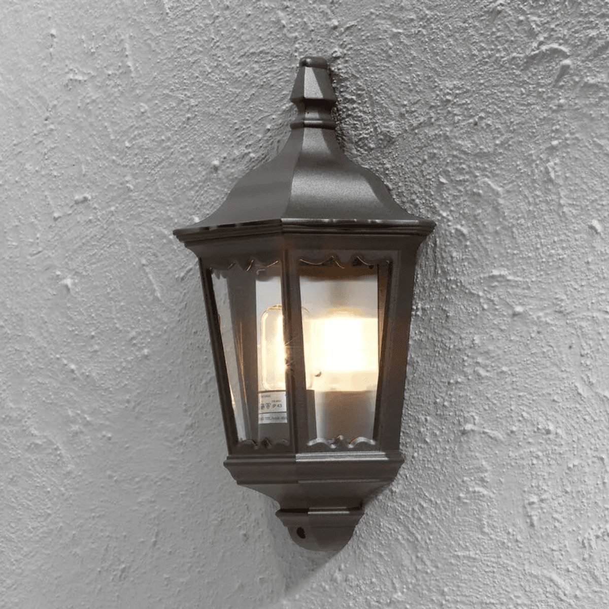 Firenze Flush Light Matt Black