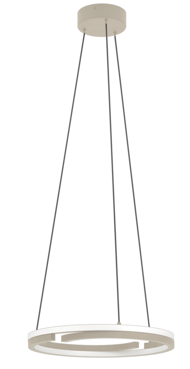 Eglo - Mezzomonte pendellampe, sandfarget, LED