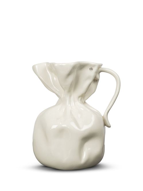 Hovedbilde BYON Crumple Vase, Hvit