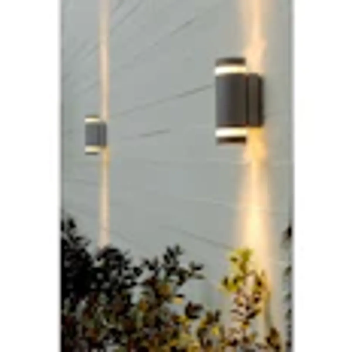 Nordlux Focus Vegglampe m/Uplight, Antrasitt