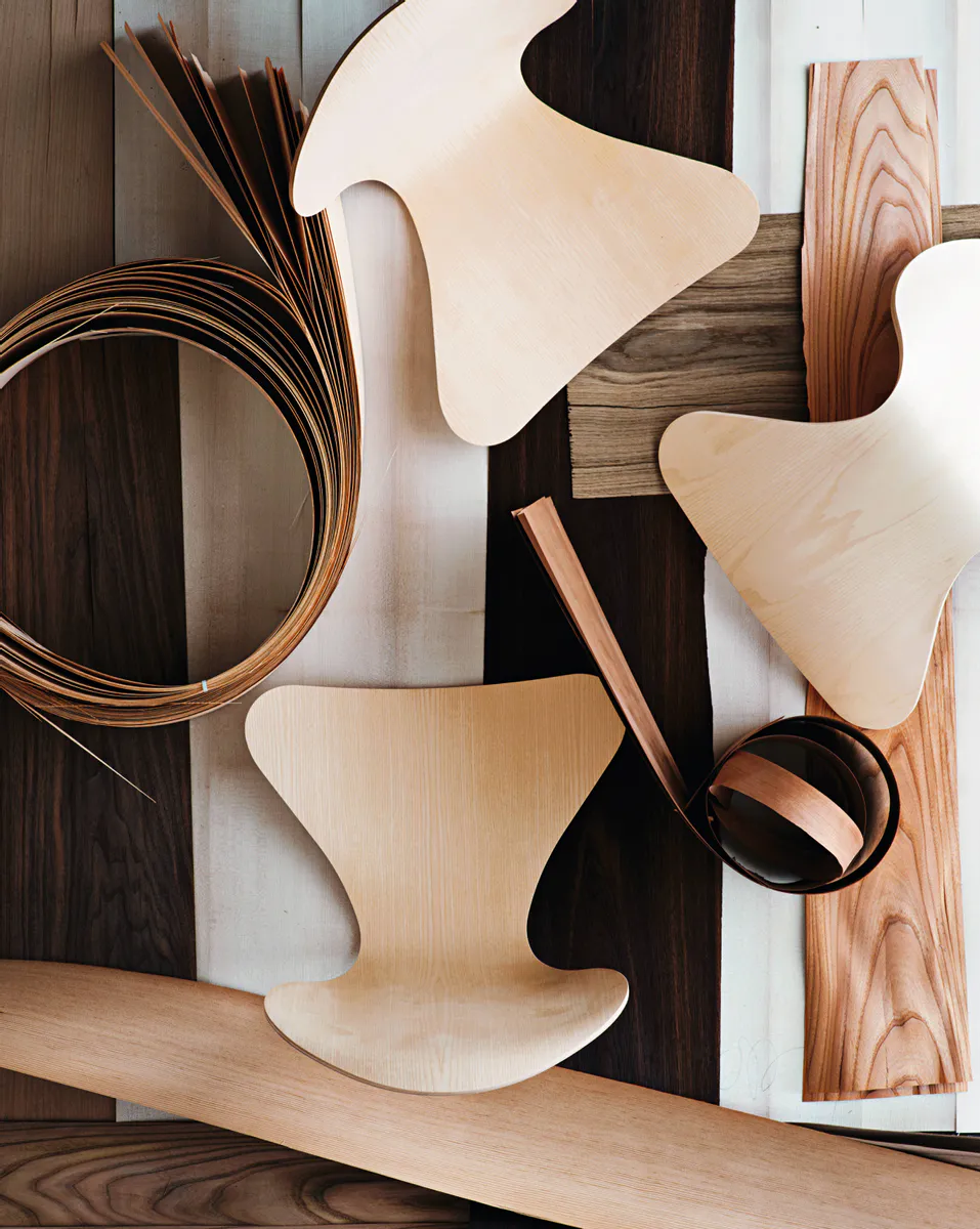 Fritz Hansen Series 7™ 3107, Valnøtt
