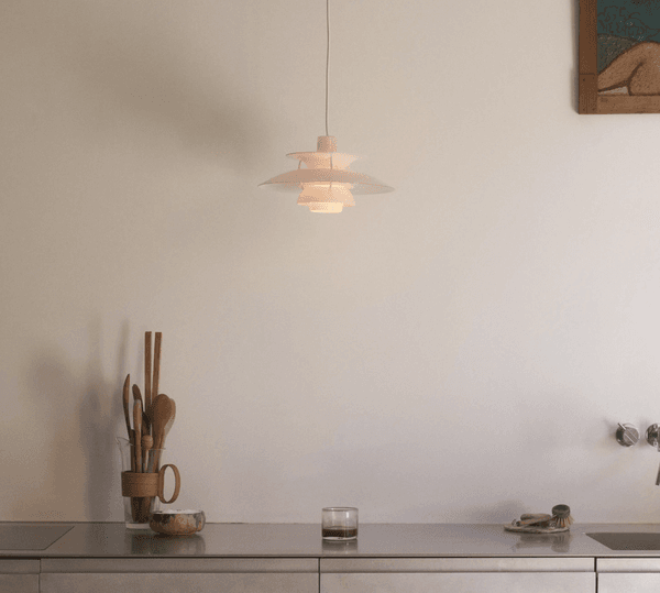 Hovedbilde Louis Poulsen - PH 5 Ø320 Opal Pale Rose – pendellampe