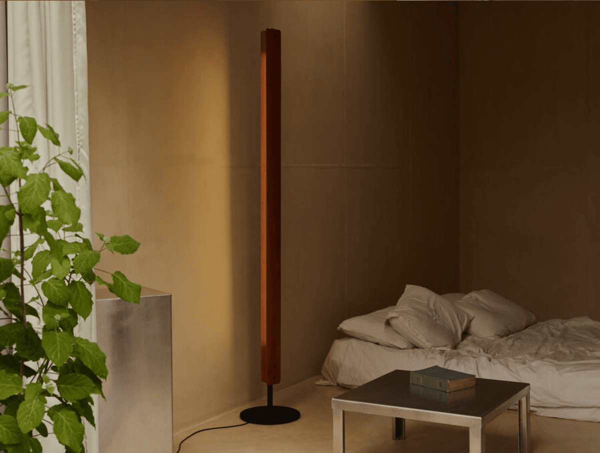 Flos - Seki-Han Floor (Lampe bestående av to deler)