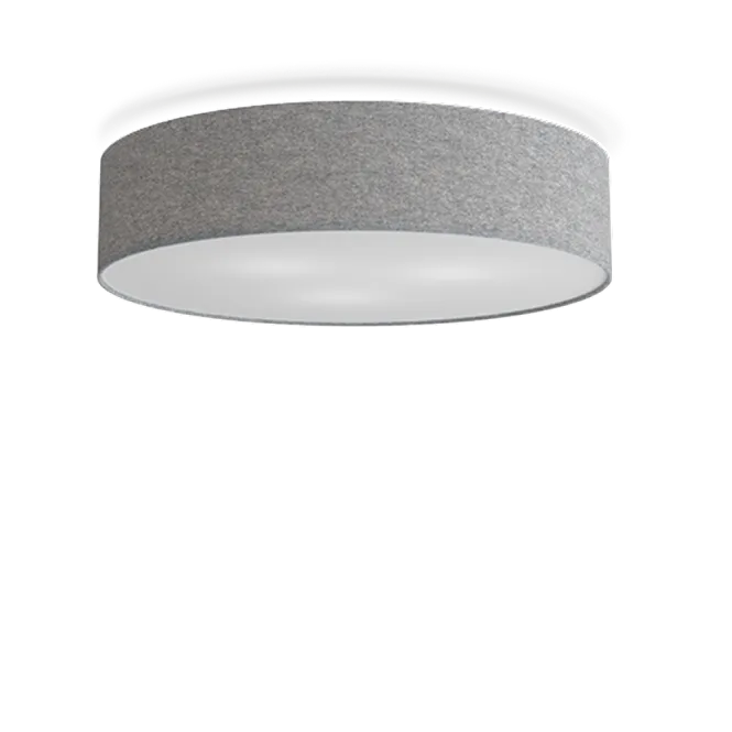 Hovedbilde Belid Soft Plafond 500, Grå Ull