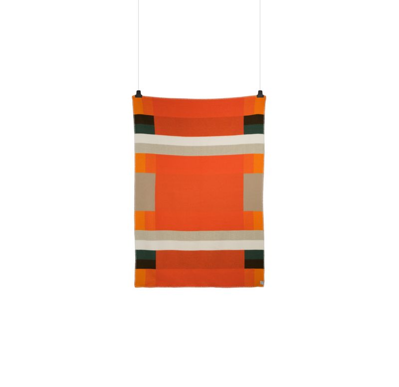 Røros Tweed Mikkel Pledd, Orange