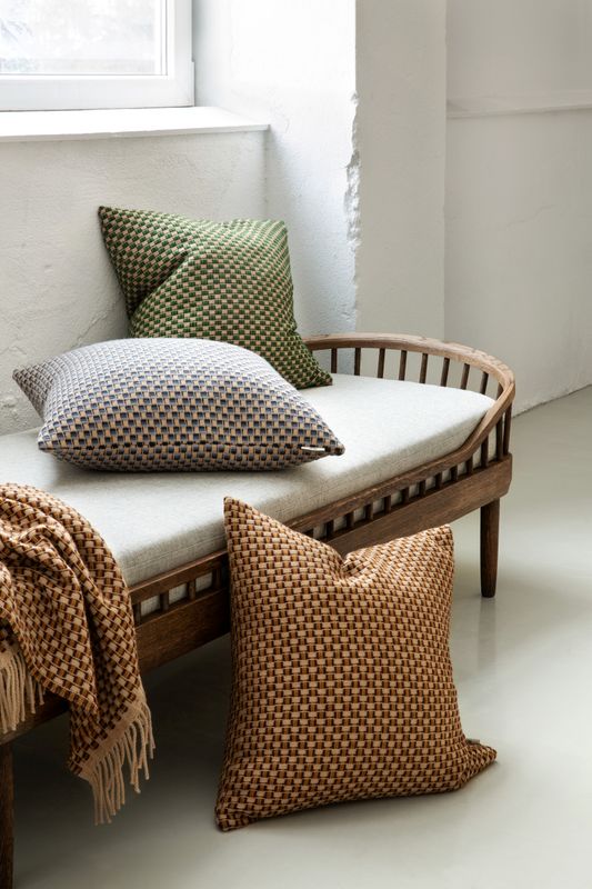 Røros Tweed Isak Pute, Chestnut