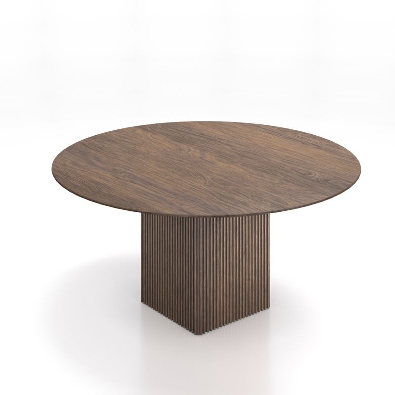 Dk3 Ten Table Spisebord Ø130, Valnøtt