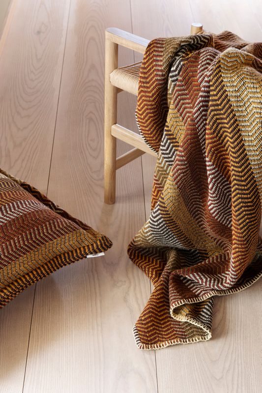 Røros Tweed Fri Pledd, Stubble Field