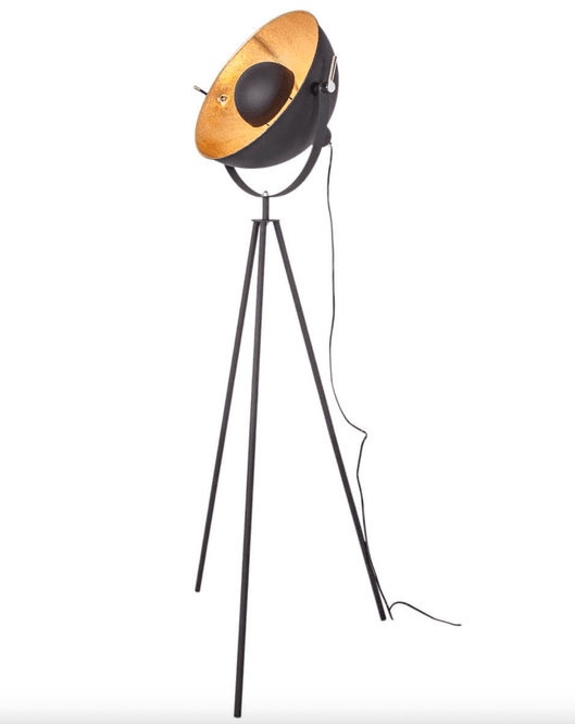 Hovedbilde By Rydens Captain Mini Gulvlampe 145cm, Sandsvart