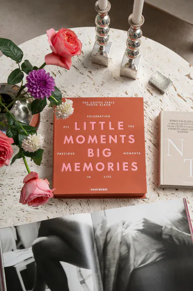 Hovedbilde Printworks Little Moments Big Memories Fotalbum, Orange