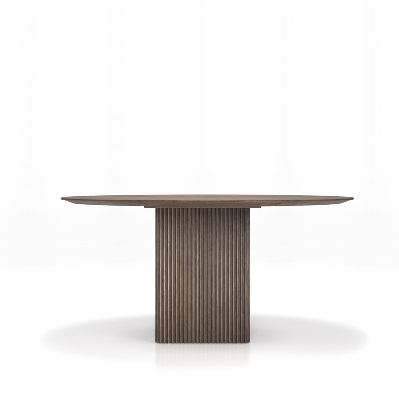 Dk3 Ten Table Spisebord Ø130, Valnøtt