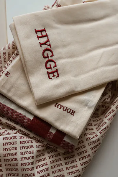 Hovedbilde Humdakin Økologisk Kjøkkenhåndkle 2pk, Hygge