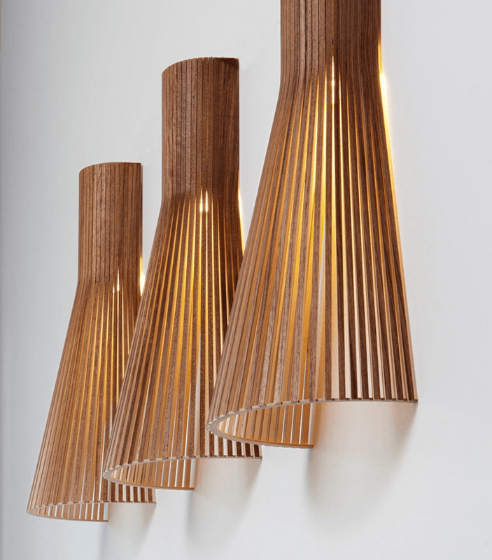 Secto Design Secto 4230 Vegglampe, Valnøtt