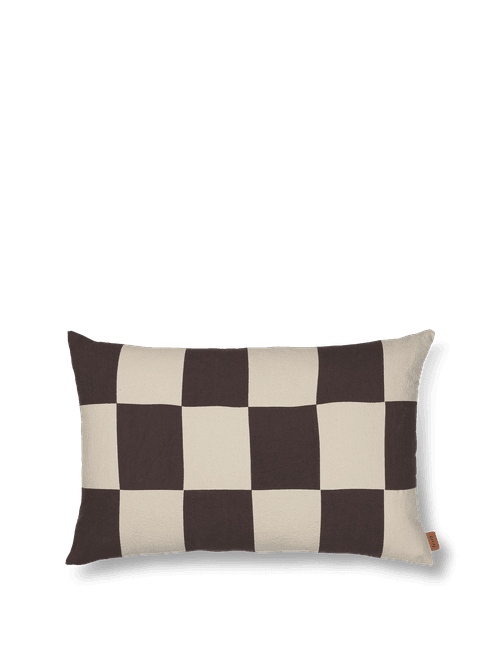 Hovedbilde Ferm Living Fold Patchwork Putetrekk, Brun 60x40
