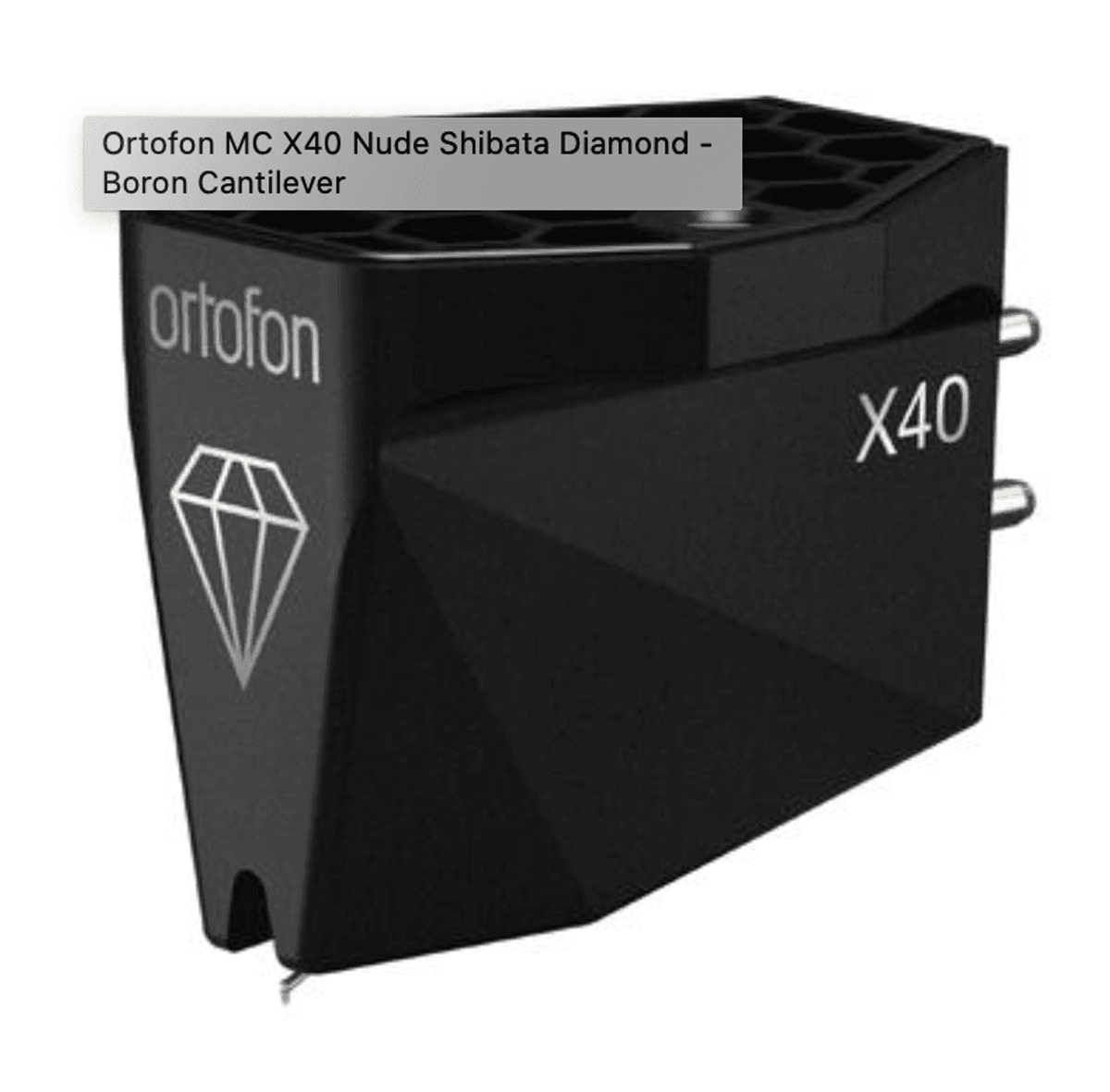 Ortofon MC MC X40 Nude Shibata Diamond - Boron Cantilever