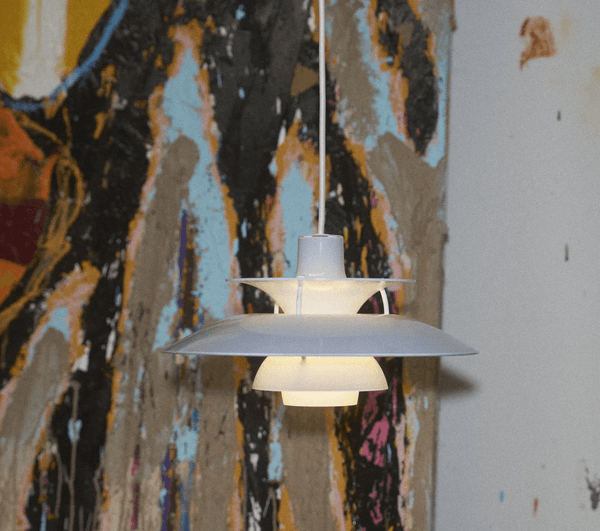 Hovedbilde Louis Poulsen - PH 5 Ø320 Opal Pale Blue – pendellampe
