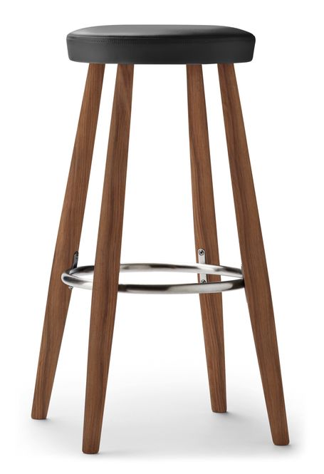 Hovedbilde Carl Hansen CH56 Barstol, Valnøtt/Thor 301