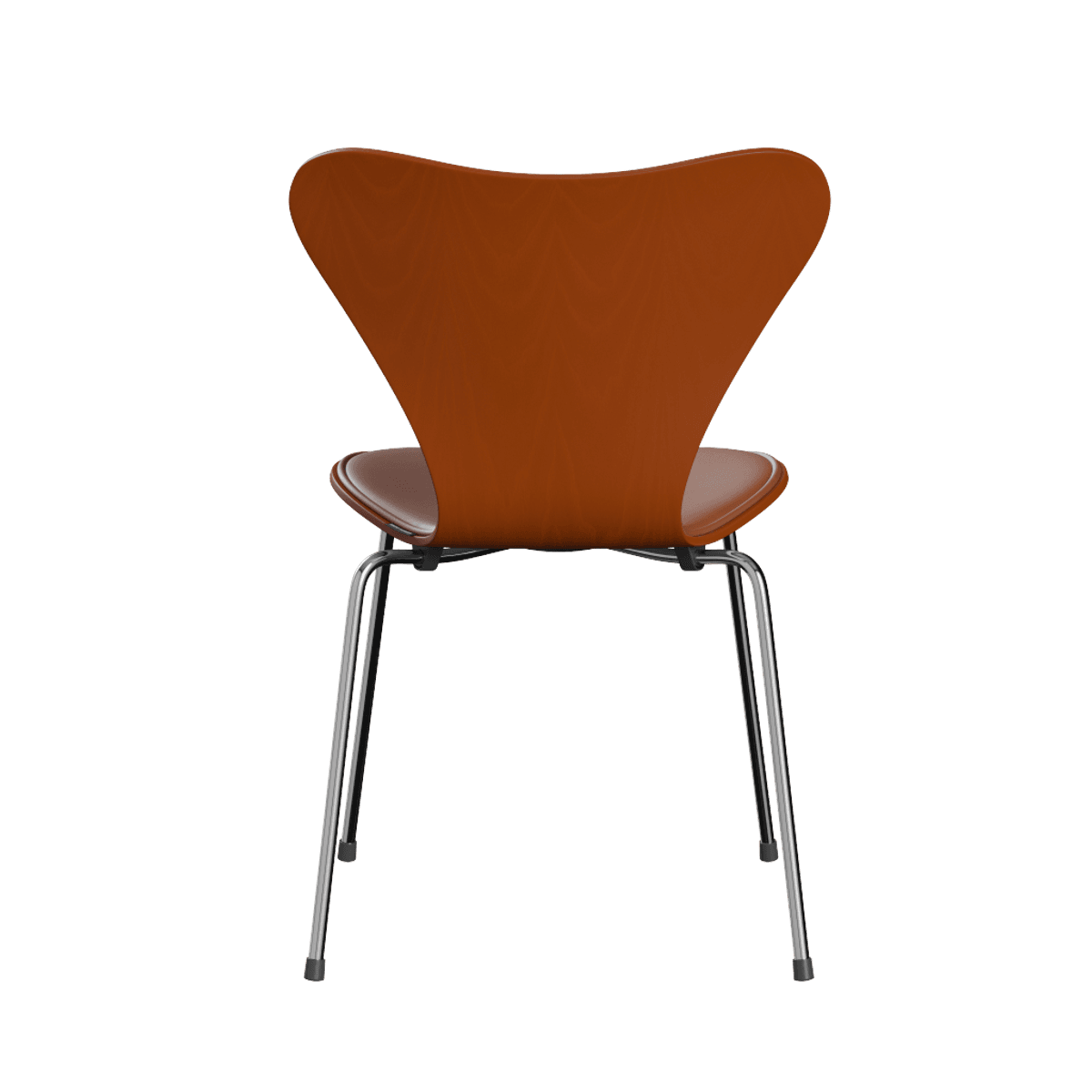 Fritz Hansen Series 7™ 3107, Forsidepolstret Essential Lær Valnøtt