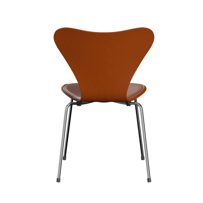 Fritz Hansen Series 7™ 3107, Forsidepolstret Essential Lær Valnøtt