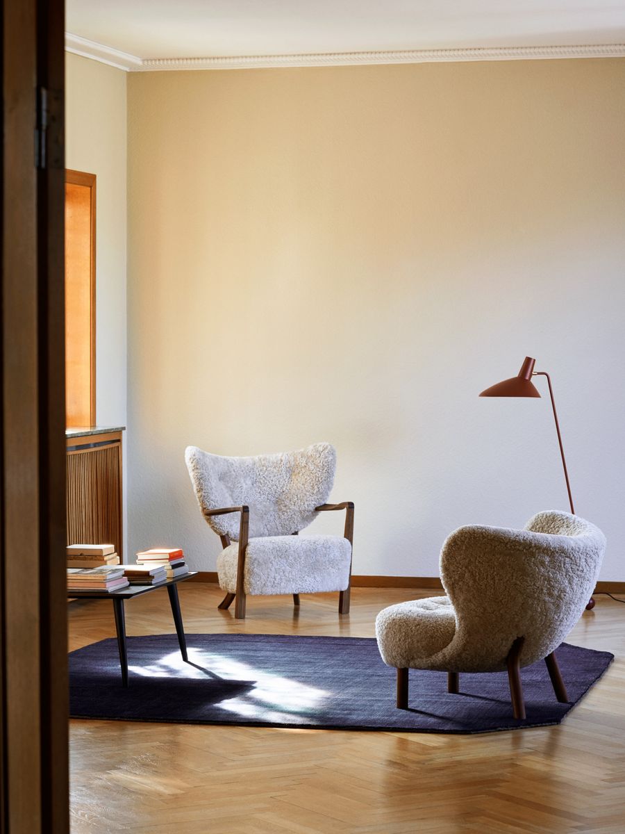 &tradition Wulff ADT2, Walnut Sheepskin Moonlight