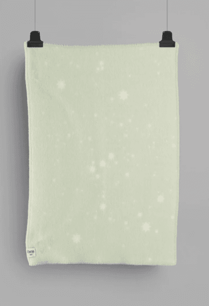 Hovedbilde Røros Orion Light Green Baby size 67x100cm