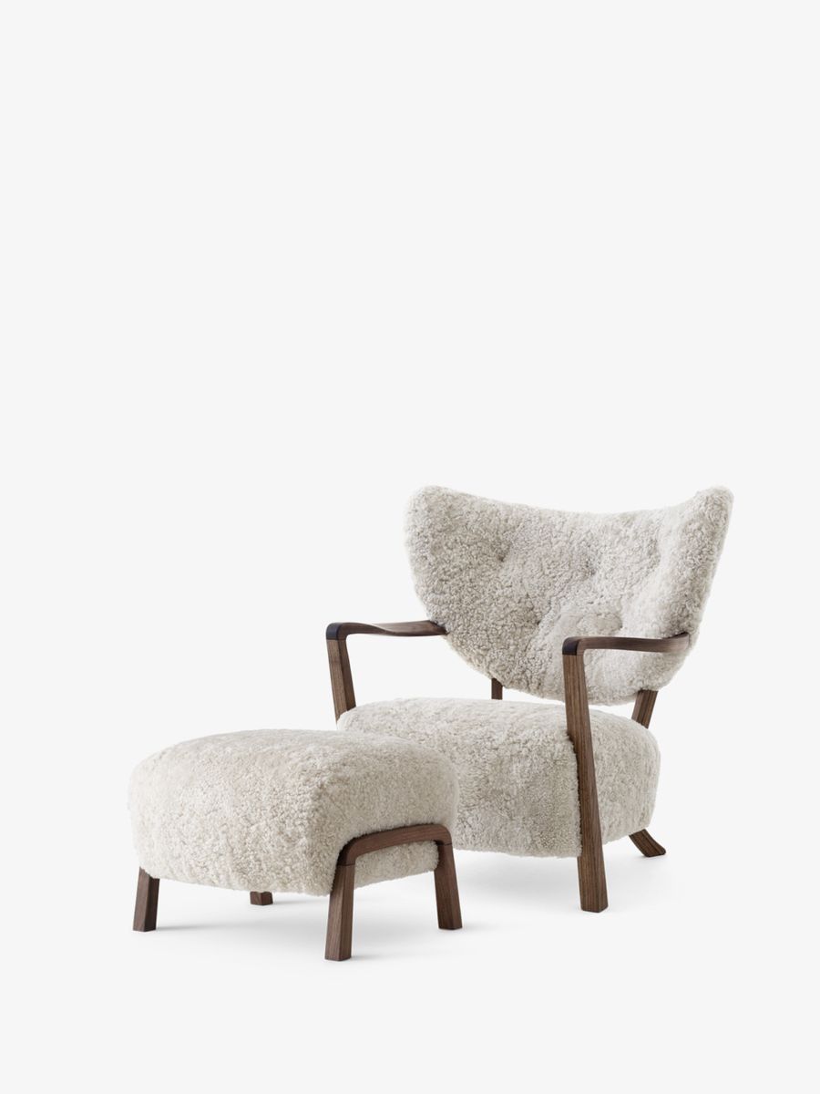 &tradition Wulff ADT2, Walnut Sheepskin Moonlight